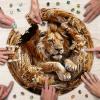 SECOGM Lion Puzzles for Adults 1000 Pieces (26.5 * 26.5in) view 4