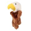 COOLHIYA Simulation Eagle Hand Puppet for Soft Plush Animal for Storytelling and Role Play Creative Interactive Movable Mouth Puppet for Imaginative Play and Activities view 1