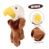 COOLHIYA Simulation Eagle Hand Puppet for Soft Plush Animal for Storytelling and Role Play Creative Interactive Movable Mouth Puppet for Imaginative Play and Activities view 4