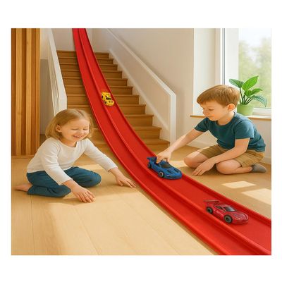 15ft Flexible Race Car Track Red