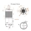 QASYKSLQ 12V Bracket 315RPM 36GP-3530 Miniature DC Planetary Gear Electronic Starter Adjustable Speed High Torque Brushed Electronic Starter view 2