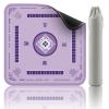 2F22E Mahjong Mat, Noise Reduction Non-Slip Mahjong Mat for Table, 32.4 * 32.4 Inch Mahjong Table Mat for Poker, Board Games Table Mat, Card Games, Tile Games, Dominoes(Purple) view 1