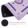 2F22E Mahjong Mat, Noise Reduction Non-Slip Mahjong Mat for Table, 32.4 * 32.4 Inch Mahjong Table Mat for Poker, Board Games Table Mat, Card Games, Tile Games, Dominoes(Purple) view 2