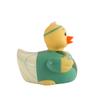Waddlers Green Tennis Rubber Duck, New Fresh Colorful Design, Floating Upright Toy and Collectible Figurine, Sports Gift for All Ages view 4