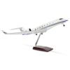 QIYUMOKE 1/67 Scale G650 Private Business Jet Model Kits (17.7 inch L) Large Resin Airplane Model with Stand for Adults Collectors or Aviation Enthusiasts Display Plane, Creative Gift for Men view 1