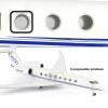 QIYUMOKE 1/67 Scale G650 Private Business Jet Model Kits (17.7 inch L) Large Resin Airplane Model with Stand for Adults Collectors or Aviation Enthusiasts Display Plane, Creative Gift for Men view 4