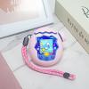 Protective Silicone Sleeve for Tamagotchi Paradise Virtual Electronic Pet Game Machine Case Cover,Anti-Scratch,Dust-Proof and Shockproof Soft Shell (Pink) view 2