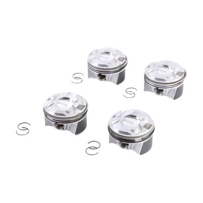 4pcs Piston&Ring Set 77mm for N13 N18 = 116i 118i 11257601181 WG1261177 8744480000 11257601077