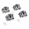 4pcs Piston&Ring Set 77mm for N13 N18 = 116i 118i 11257601181 WG1261177 8744480000 11257601077 view 2