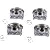 4pcs Piston&Ring Set 77mm for N13 N18 = 116i 118i 11257601181 WG1261177 8744480000 11257601077 view 3