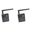 Cwmiibili 2X RC832H 5.8G 48CH Video Receiver 12V Automatic Channel Search for TS832 TS5823 TS5828 RC Airplane Helicopter FPV Drone view 1