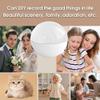 2.7" Crystal Ball Video Player,Memory Orb,Personalized Digital Photo Video Player with Digital & Heartbeat Display,Uploadable Videos & Photos Through Mobile APP,for Anniversary Birthday view 3