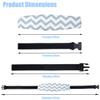 2 Pcs Baby Head Support Band for Stroller Car Seat Pillow Support Head Holder Belt for Kids Children Toddler Infant Sleeping Traveling(Grey) view 2