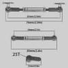 Parts For MJX For HYPER GO H12Y H12Y 1/12 Metal Servo Rod Servo Arm Remote Control Car Parts Upgrade(Silver) view 2
