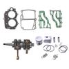 63V Crankshaft Assembly, Piston Set and Gasket for Yamaha 9.9-15HP 2T Outboard Motor view 1