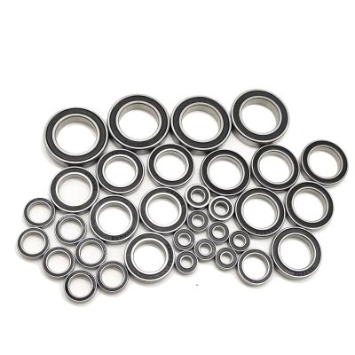 Rc Sealed Bearings For Traxxas For XRT 78086-4 1/6 5196A 33Pc Complete Ball Bearings Kit Chrome Steel Black Sealed Pre Greased RC Car Parts