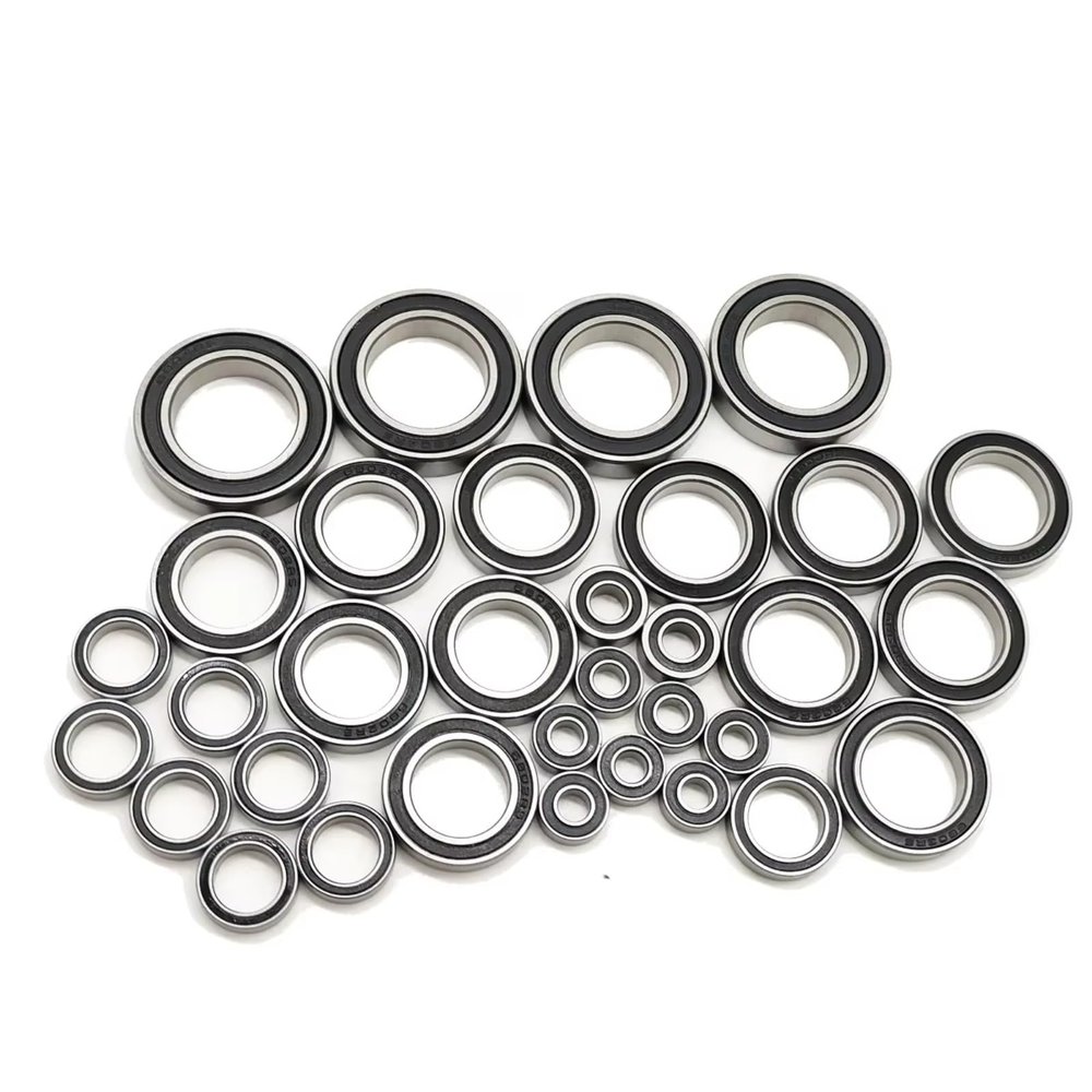 Rc Sealed Bearings For Traxxas For XRT 78086-4 1/6 5196A 33Pc Complete Ball Bearings Kit Chrome Steel Black Sealed Pre Greased RC Car Parts