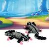 2pcs Articulating Sugar Gliders Toy 6" 3D Printed Sugar Glider Fidget Toy Fun, Flexible & Poseable Gift for Sugar Glider Lovers - 3D Printed in USA - ASG001-2x view 3
