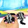 2pcs Articulating Sugar Gliders Toy 6" 3D Printed Sugar Glider Fidget Toy Fun, Flexible & Poseable Gift for Sugar Glider Lovers - 3D Printed in USA - ASG001-2x view 4