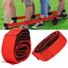 2Pcs Outdoor Foot Race Bands, Fun Teamwork Cooperative Game, Footstep Tram Padfoot for Multi Player Activities, Leggings with Quality Nylon for Family view 4