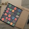 Stamp Album Refill Pages  10-Pack, 9-Pocket Double-Sided Sheets, Black Currency Coin Holder for Binders view 3