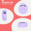 for Tamagotchi Paradise Case Silicone Hard Shell Cover for Tamagotchi Paradise Electronic Pet,Waterproof Sweatproof Washable Shockproof Anti-Drop 360Full Protection(Purple) view 4