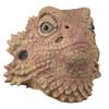 Mqhxellw Lizardman Animal Head Cover Anime Latex Headgear for Halloween Cosplay Bar Performance view 4