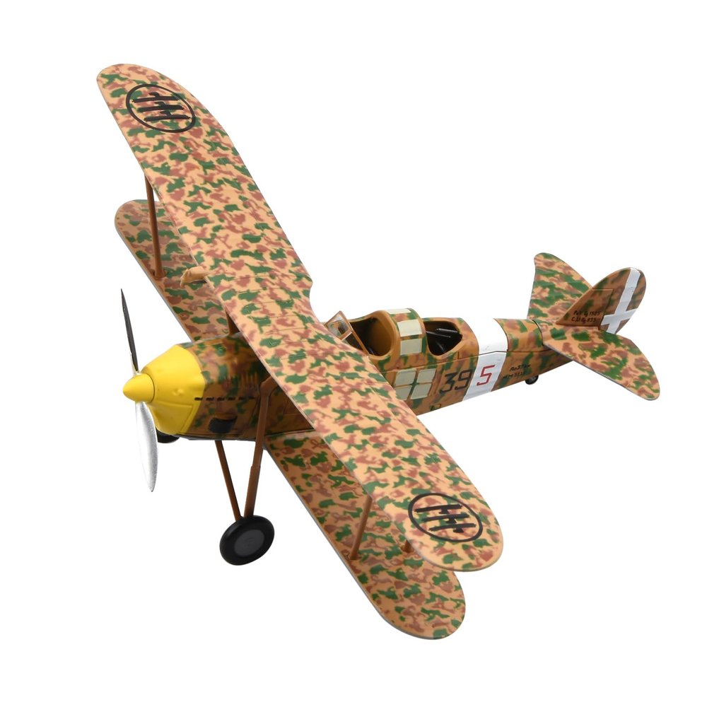1/72 Scale WWII Italian Air Force Ro.37 Bomber Fighter Model Alloy Model Diecast Plane Toy for Collection