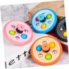 WHAMVOX Rotating Gyro for Tire Shape Manual Spinning Plaything Stimulates Creativity and Skills Safe Plastic Material for Boys view 4