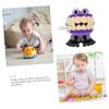 COOLHIYA 3pcs Creative Wind-up Teeth Funny Walking Chattering Dental for Boys Birthday Halloween Party Random Color view 2