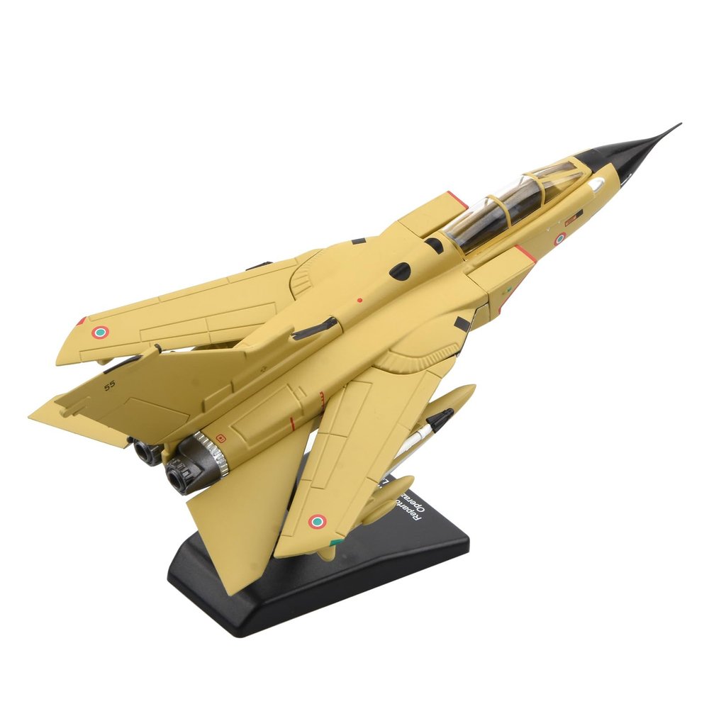 1/100 Scale Europefighter Tornado Fighter Model Alloy Model Diecast Plane Toy for Collection