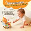 Baby Toys for 6-12-18 Month, 3-in-1 Musical Puppy Toy, Crawling & Walking Toys for 1 Year Old Boy Girl Gifts, Bilingual Learning Educational for 7 8 9 10 Months Developmental Toy view 4