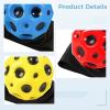 Balls Moon 3 Pcs, Wrist for Seniors and Minds Little, Bounce High, Straps Wrist Includes, Red and Yellow Blue, for Ideal Fitness and Coordination Hand-Eye view 2