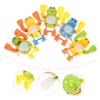 LALADEFIEE 5pcs Wind-up Somersault for Adorable Animal Clockwork Playthings Creative Flip Over Safe and Easy to Use for Playtime and Decoration view 3