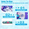 2 Pack Inflatable Swim Pool Noodles, Soft Fabric Covered Large Swim Noodles, Premium Buoyancy for Swimming Floating view 3