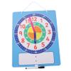 WHAMVOX Writable Dry Erase Clock for Teaching Management with Analog Clock and Large Erasable Surface and Home Practice view 1