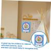 WHAMVOX Writable Dry Erase Clock for Teaching Management with Analog Clock and Large Erasable Surface and Home Practice view 2