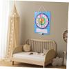 WHAMVOX Writable Dry Erase Clock for Teaching Management with Analog Clock and Large Erasable Surface and Home Practice view 3