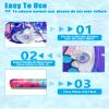 2 Pack Inflatable Swim Pool Noodles, Soft Fabric Covered Large Swim Noodles, Premium Buoyancy for Swimming Floating view 3