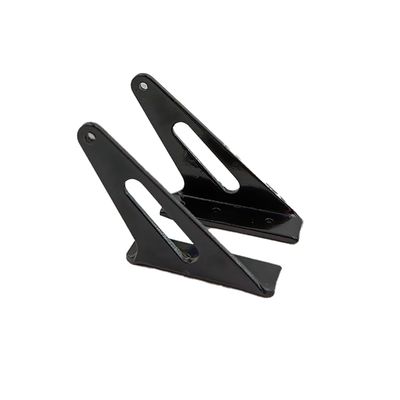 2PCS RC Airplane Triangle Control Horn Servo Arm Horn for RC Plane Helicopter DIY Model Aircraft Rudder Arm Linkage Part (Black)