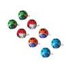 COOLHIYA 12pcs Wind-up Ladybird Lightweight Cartoon Animal Clockwork Crawling for Educational Bug Models Random Color view 1