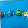 WHAMVOX 12pcs Wind-up Ladybird Lightweight Clockwork Animal Crawling for Educational Plastic Random Color view 3