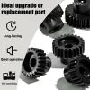 5Pcs 32P Hardened Steel Pinion Gear Set 5mm Shaft 21T 22T 23T 24T 25T Motor Pinion Gear with M4 Screw and Hex Key, for Arrma HPI Kyosho Losi Axial Traxxas Tamiya 1/10 RC Car and 540/550 Motors view 4