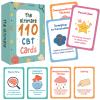 110 CBT Cards for Cognitive Behavioral Therapy - Positive Mindfulness Flashcards for Stress Relief and Emotional Well-Being view 1