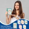 110 CBT Cards for Cognitive Behavioral Therapy - Positive Mindfulness Flashcards for Stress Relief and Emotional Well-Being view 2