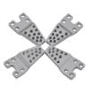 4PCS Aluminum Shock Absorber Tower Lift Lower Adjust Stand for 1/10 RC Crawler Car for Axial SCX10 Upgrade Parts(Silver) view 2