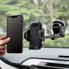 Car Phone Mount Holder for Skoda Octavia III (Facelift 2017) 2017-2019,Dashboard Windshield Phone Holder Strongest Suction Cup 360 Adjustable Hands Free Anti-Drop Cell Phone Holder view 3