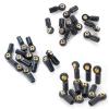 10PCS M2 Rod Ends Link Balls Plastic Head Linkage Joints for 1/24 RC Crawler Axial SCX24 All Series JLU Gladiator Parts(Style B) view 3