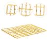 COOLHIYA Dollhouse Gold Tiny House Decor Accessory Smooth Surface Mini House Numbers for Mailbox Decoration Fine Craftsmanship with Sleek Finish view 3