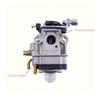 10mm Carburetor FIT for TU26 1E34F BC250 HB250 BT250 BRD280 PE280 WYK-353 WYJ-117 WYJ-25 Brush Cutter Engine(1 Set) view 2